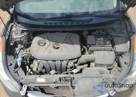 2012 Hyundai Elantra Gls from USA, damaged, VIN 5NPDH4AE5CH082827